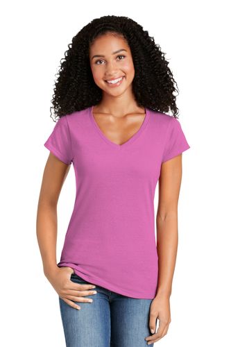 Gildan Softstyle Ladies Fit V-Neck T-Shirt image thumbnail