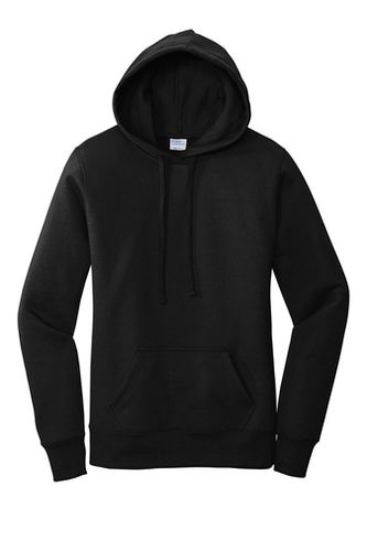 Ladies Core Fleece Pullover Hooded Sweatshirt  image thumbnail