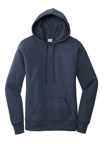 Ladies Core Fleece Pullover Hooded Sweatshirt  image thumbnail