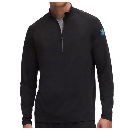Lululemon Metal Vent Tech Half Zip - Men’s Black image thumbnail