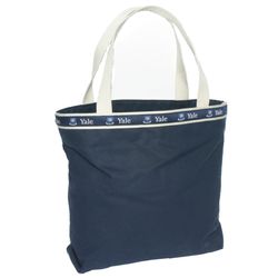 Image of Canvas Tote Bag - Navy/White