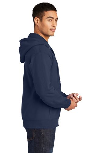 Port & Company® Essential Fleece Full-Zip Hooded Sweatshirt image thumbnail