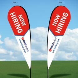 Image of Feather Flag Design 2