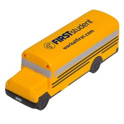Image of Recruiting School Bus Shaped Stress Reliever
