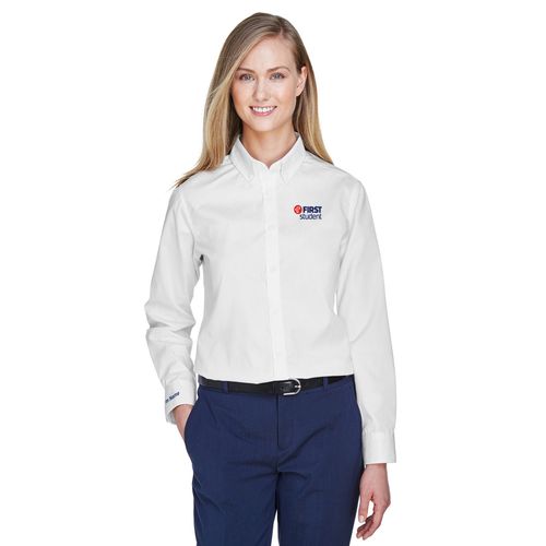 Team Ladies' Long-Sleeve Twill Shirt image thumbnail