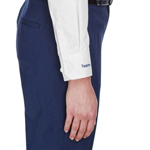 Team Ladies' Long-Sleeve Twill Shirt image thumbnail