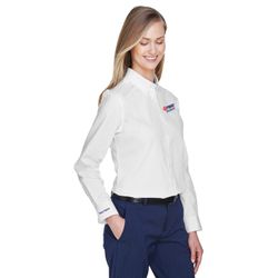 Image of Team Ladies' Long-Sleeve Twill Shirt