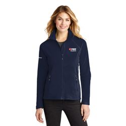Image of Team Eddie Bauer® Ladies Full-Zip Microfleece Jacket