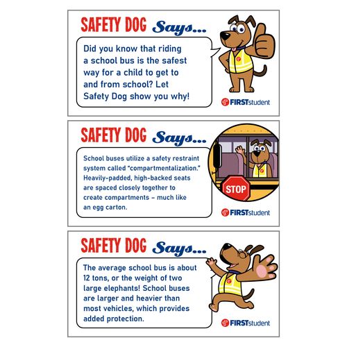 Safety Dog Vehicle Magnet Set image thumbnail