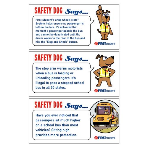 Safety Dog Vehicle Magnet Set image thumbnail