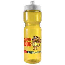 Image of Safety Dog 28 oz. Transparent Bottle