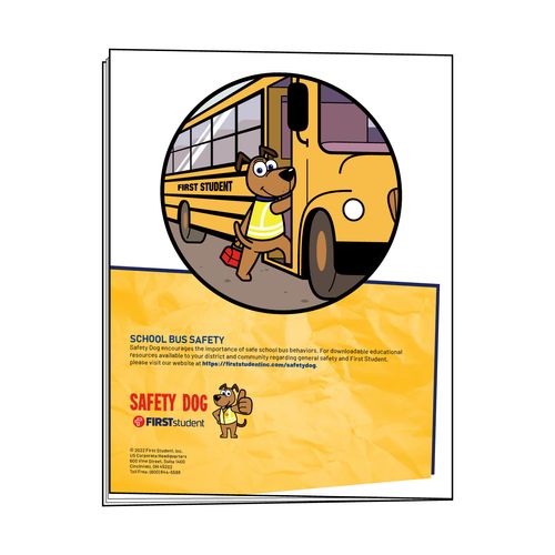 Safety Dog Coloring Book image thumbnail