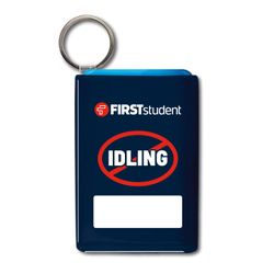 Image of No Idling Keytag Cardholder