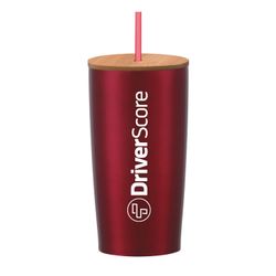 Image of DriverScore 20 oz. Himalayan Tumbler w/ Bamboo Lid