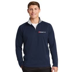 Image of DriverScore Sport-Tek Sport-Wick 1/4 Zip Fleece Pullover