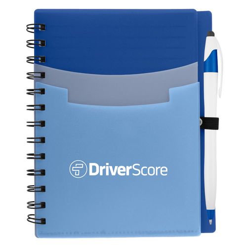 DriverScore Tri-Pocket Notebook &  Pen image thumbnail