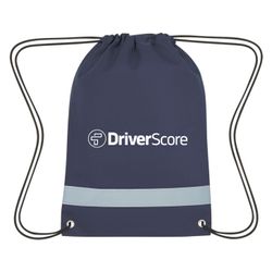 Image of DriverScore Lil' Bit Reflective Drawstring Cinch Bag