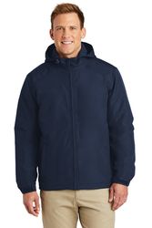 Image of Port Authority® Hooded Charger Jacket