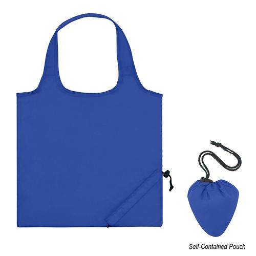 Foldaway Tote Bag with Antimicrobial Additive image thumbnail