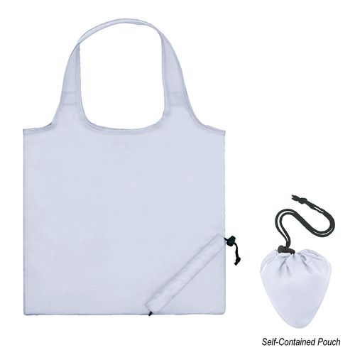 Foldaway Tote Bag with Antimicrobial Additive image thumbnail