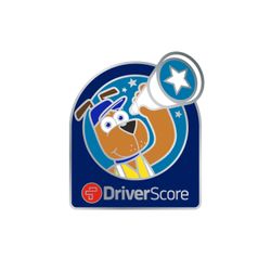 Image of DriverScore Safety Dog Lapel Pin