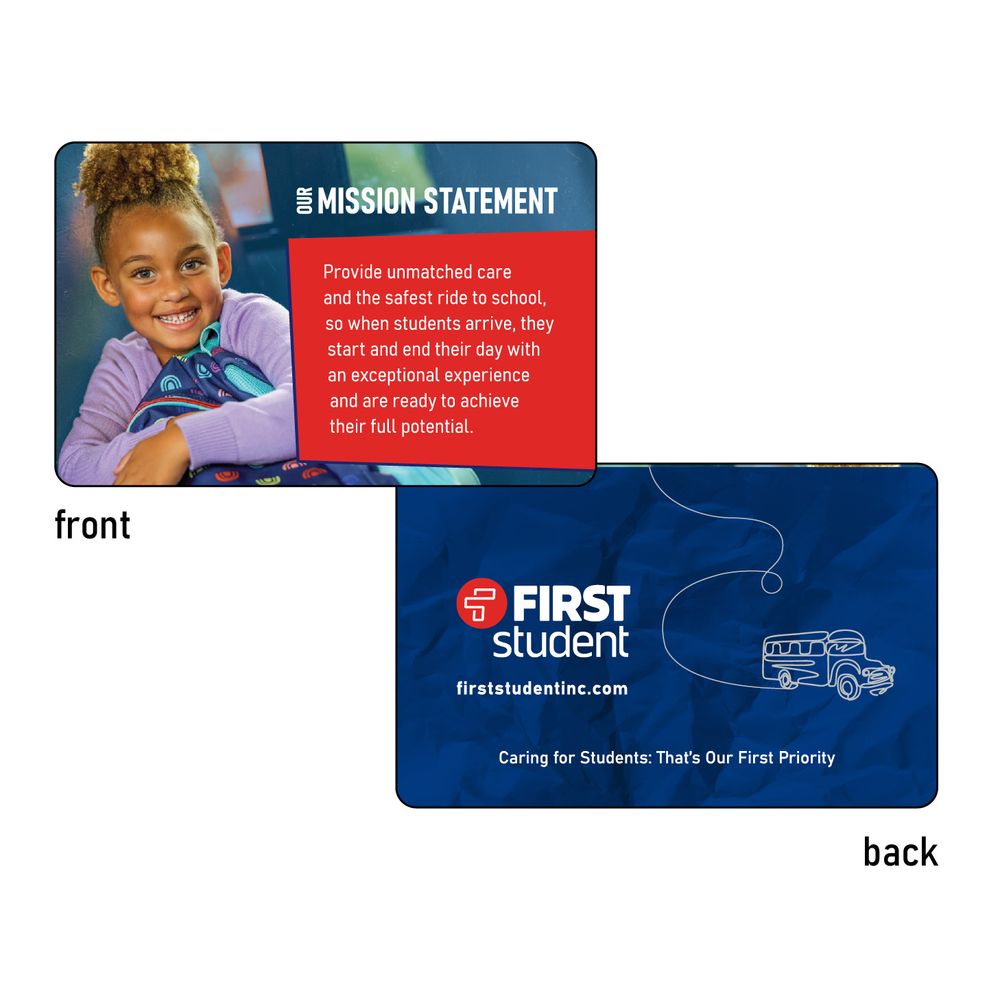 Mission & Values Fold-over Cards - English primary image
