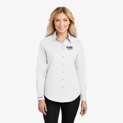 Image of Team Ladies Long Sleeve Easy Care Shirt