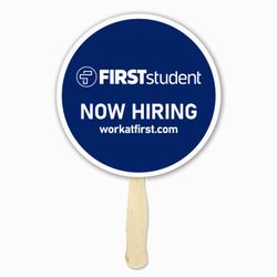 Image of Recruiting Round Hand Fan