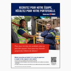 Image of Referrals First Poster - French