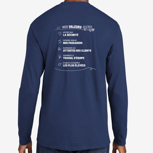 Transco Long Sleeve Tee - French image thumbnail