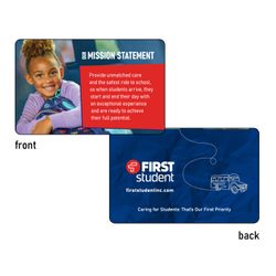 Image of Mission & Values Fold-over Cards - English