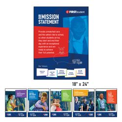 Image of Mission & Values Poster Set - English
