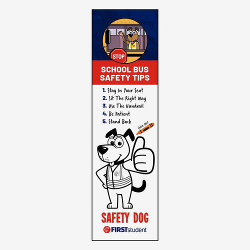 Safety Dog Bookmark image thumbnail