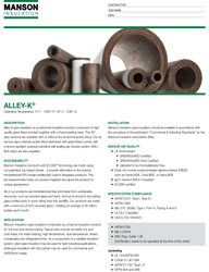 Image of Alley-K Pipe Data Sheet - pack of 25