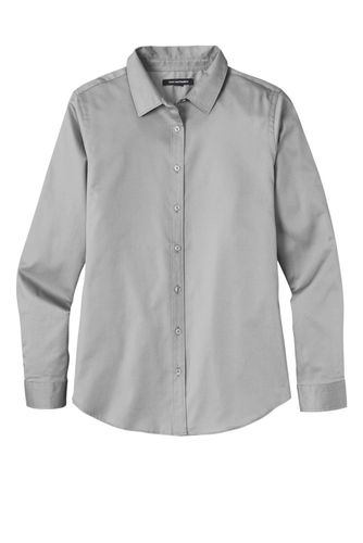 Port Authority Ladies Long Sleeve SuperPro React Twill Shirt. LW808 image thumbnail