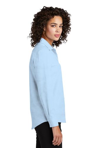Mercer+Mettle Women's Long Sleeve Stretch Woven Shirt MM2001 image thumbnail