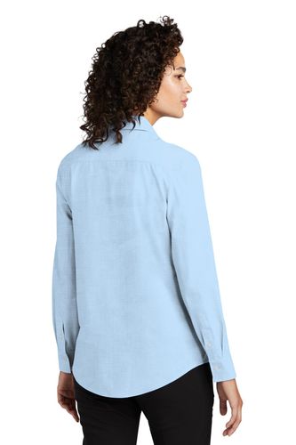 Mercer+Mettle Women's Long Sleeve Stretch Woven Shirt MM2001 image thumbnail