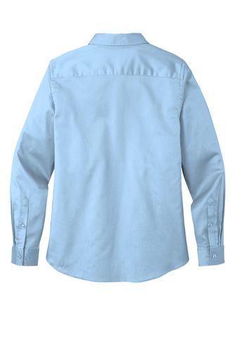 Port Authority Ladies Long Sleeve SuperPro React Twill Shirt. LW808 image thumbnail