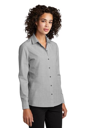 Mercer+Mettle Women's Long Sleeve Stretch Woven Shirt MM2001 image thumbnail