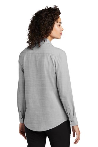 Mercer+Mettle Women's Long Sleeve Stretch Woven Shirt MM2001 image thumbnail