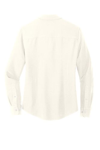 MERCER+METTLE Women's Stretch Crepe Long Sleeve Camp MM2013 image thumbnail