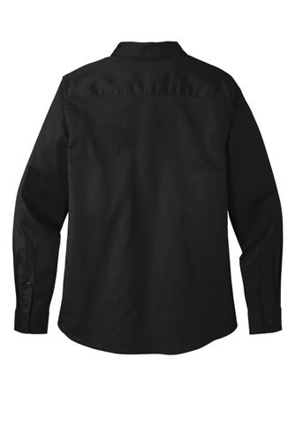 Port Authority Ladies Long Sleeve SuperPro React Twill Shirt. LW808 image thumbnail