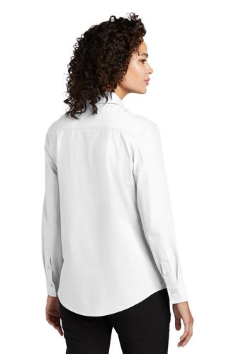 Mercer+Mettle Women's Long Sleeve Stretch Woven Shirt MM2001 image thumbnail
