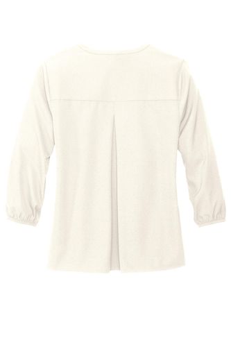 MERCER+METTLE Women's Stretch Crepe 3/4-Sleeve Blouse MM2011 image thumbnail