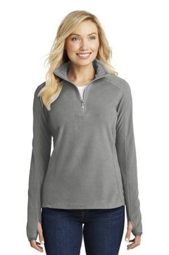 Port Authority Ladies Microfleece 1/2-Zip Pullover. L224 image thumbnail