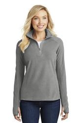 Image of Port Authority Ladies Microfleece 1/2-Zip Pullover. L224