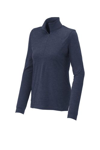 Sport-Tek Ladies Exchange 1.5 Long Sleeve 1/2-Zip LST711 image thumbnail