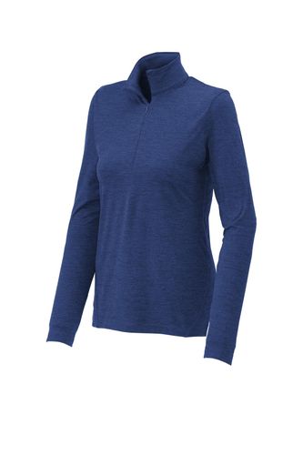 Sport-Tek Ladies Exchange 1.5 Long Sleeve 1/2-Zip LST711 image thumbnail