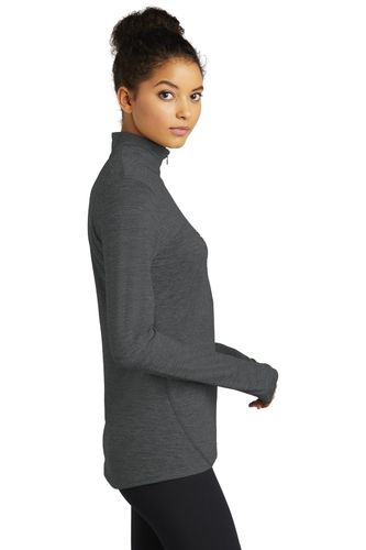Sport-Tek Ladies Exchange 1.5 Long Sleeve 1/2-Zip LST711 image thumbnail