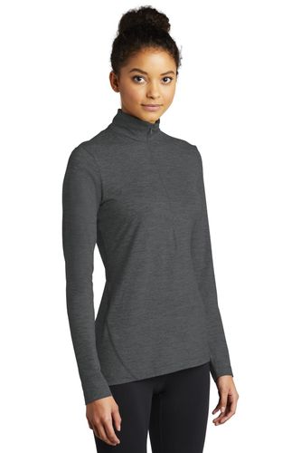 Sport-Tek Ladies Exchange 1.5 Long Sleeve 1/2-Zip LST711 image thumbnail